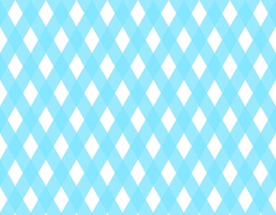 単色チェック柄の背景素材　ダイヤ形のイラスト素材
