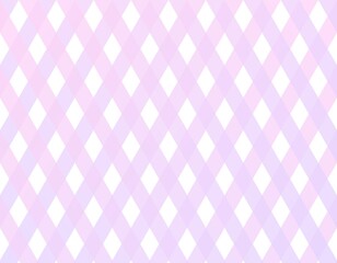 チェック柄の背景素材　ダイヤ形のイラスト素材