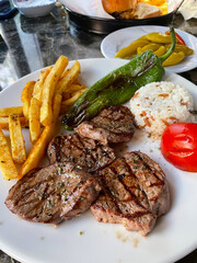 lamb chops, traditional turkish dish
