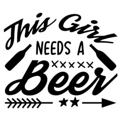 this girl needs a beer
