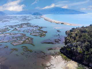 Iztuzu Beach near Dalyan, in the Ortaca District of the Province of Mugla