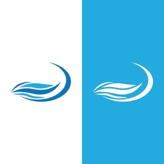 Wave beach vector illustration design