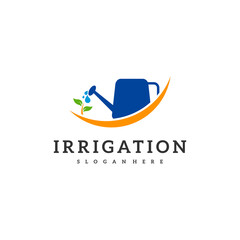 Irrigation logo design vector. Icon Symbol. Template Illustration © shuttersport