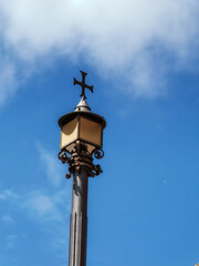 Fototapeta na wymiar Lanterns in Montserrat