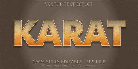 Karat Rust Text Effect