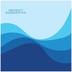Abstract Water wave design background