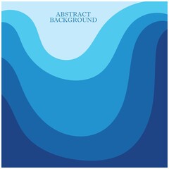 Abstract Water wave design background