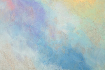 Art Abstract acrylic and watercolor painting wall canvas. Pastel Color texture background.