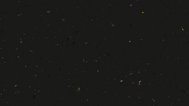 黒地に金箔を散らした背景テクスチャ素材。和風。