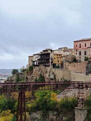 Paisajes de la ciudad de Cuenca, en España 