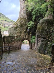 Paisajes de la ciudad de Cuenca, en España 