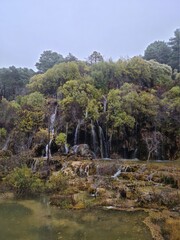 Nacimiento del río Cuervo en Cuenca. 