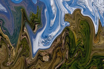 Vivid liquify Texture colorful wallpaper abstract background Premium Photo