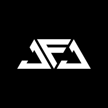 JFJ triangle letter logo design with triangle shape. JFJ triangle logo design monogram. JFJ triangle vector logo template with red color. JFJ triangular logo Simple, Elegant, and Luxurious Logo...