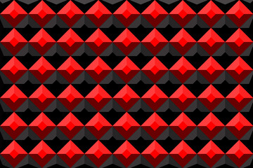 red and white pattern