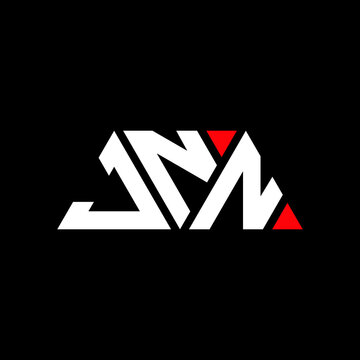 JNN triangle letter logo design with triangle shape. JNN triangle logo design monogram. JNN triangle vector logo template with red color. JNN triangular logo Simple, Elegant, and Luxurious Logo...