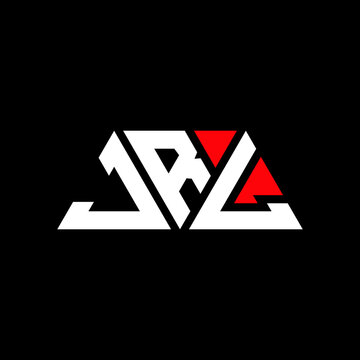 JRL triangle letter logo design with triangle shape. JRL triangle logo design monogram. JRL triangle vector logo template with red color. JRL triangular logo Simple, Elegant, and Luxurious Logo...