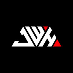JWH triangle letter logo design with triangle shape. JWH triangle logo design monogram. JWH triangle vector logo template with red color. JWH triangular logo Simple, Elegant, and Luxurious Logo...