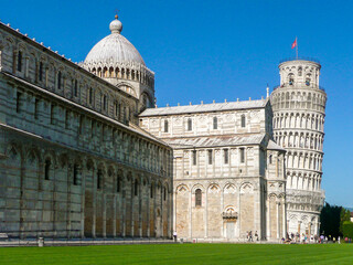 Leaning Tower of Pisa and Cathedral, Italy