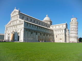 Obraz premium Leaning Tower of Pisa and Cathedral, Italy