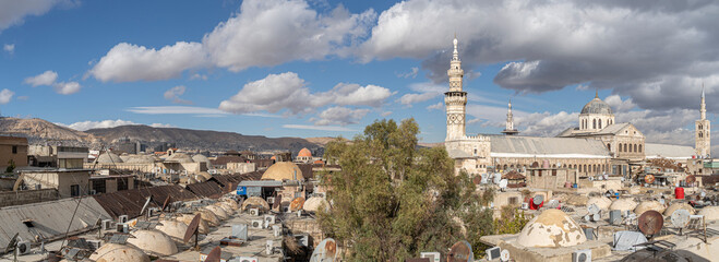 View of Damascus from Rooftop terrace, Syria © Torsten Pursche