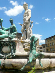 Obraz premium FLORENCE in Italy with the great dome of the Cathedral called Duomo di Firenze