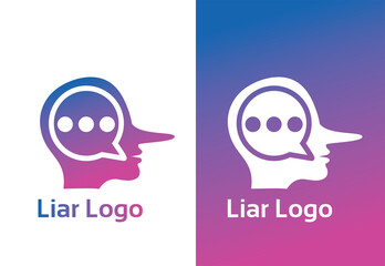 An icon representing a liar