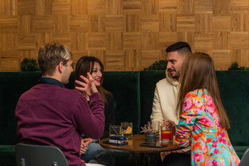 Having a fun conversation