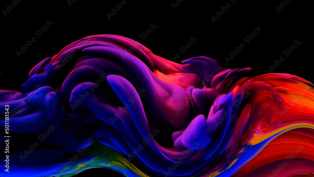 Wall mural modern color design background, gradient colorful abstract background