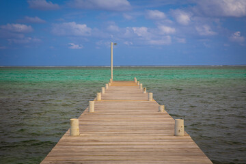 PIer in the Caribbean