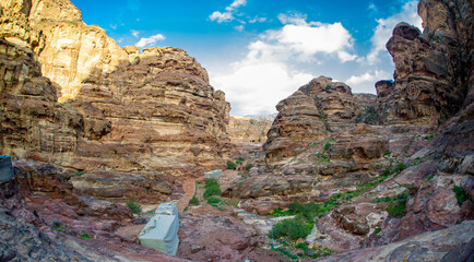 Mountains of Petra, Jordan, Middle East
