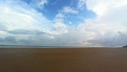 isolated beach photos taken at mandarmani a small beach tourism spot in India facing the Indian Ocean