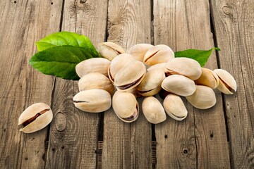 Dry fruits pistachio salted and roasted