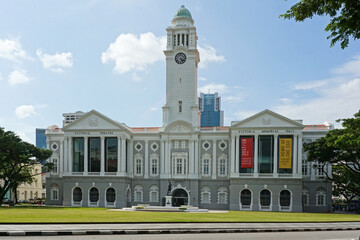 The building of National Gallery Singapore