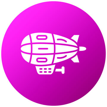 recommend clip art: Vector Design Zeppelin Icon Style