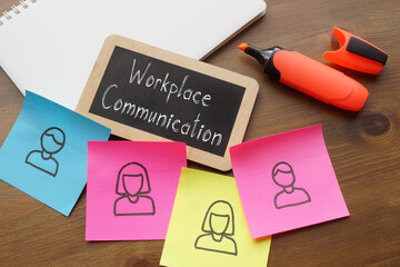 Workplace Communication is shown using the text