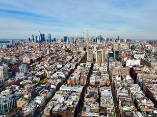 Aerial View New York City 
