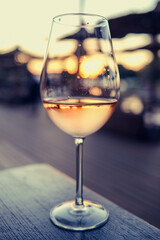glass of wine