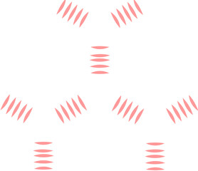 Módulo Hexagonal para Padrão Geométrico 
