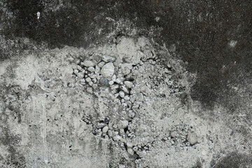 Old crumbling concrete wall background texture