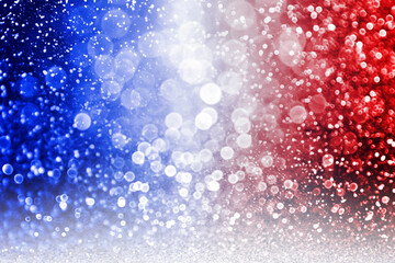 Patriotic red white blue firework July 4th, vote, Memorial, President, Labor Day background - 501214303