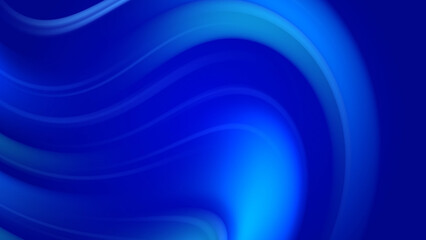 3d rendering of abstract background with blue twisted gradient of colors. beautiful mixing colors of paint. Beautiful soft color transitions. Shades of blue