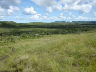 Fototapeta premium View from Chapada dos Veadeiros, Goias, Brazil