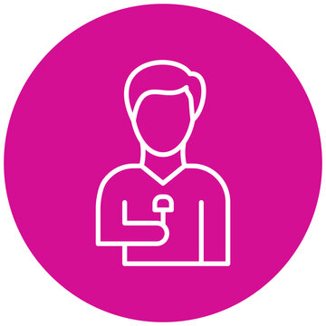 recommend clip art: Vector Design Male Journalist Icon Style