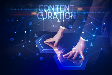 Navigating social networking with social icons