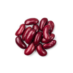 Red Kidney Beans Isolated