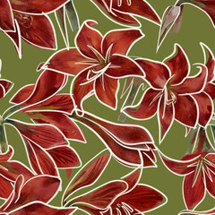 seamless floral pattern