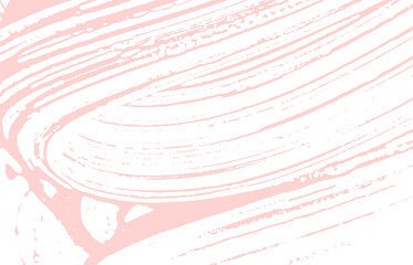 Grunge texture. Distress pink rough trace. Fabulou