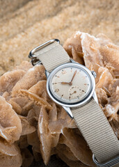 Vintage Watch on the desert 