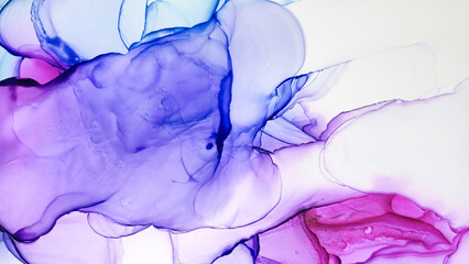 Alcohol ink. Persian Digital Pattern. Abstract